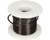 Wire - Solid Core - Black 22 AWG (25 ft.)