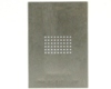 BGA-54 (1.2mm pitch, 6 x 9 grid) Stainless Steel Stencil