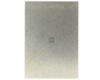 BGA-36 (0.4 mm pitch, 6 x 6 grid) Stainless Steel Stencil