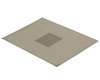 BGA-625 (0.65 mm pitch, 25x25 grid) Stainless Steel Stencil