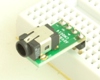 Jack 1.1mm ID, 3.0mm OD Connector Adapter Board