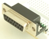 DB15 Female Connector Adapter Board