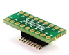 DIP-18 (0.3" width, 0.1" pitch) to SOIC-18 Narrow (1.27mm pitch, 150/200 mil body) Adapter DIP-18 (0.3" width, 0.1" pitch) to SOIC-18 Narrow (1.27mm pitch, 150/200 mil body) Adapter
