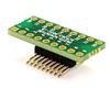 DIP-18 (0.3" width, 0.1" pitch) to SOIC-18 Wide (1.27mm pitch, 300 mil body) Adapter