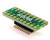 DIP-20 (0.3" width, 0.1" pitch) to SOIC-20 Narrow (1.27mm pitch, 150/200 mil body) Adapter