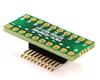 DIP-20 (0.3" width, 0.1" pitch) to SOIC-20 Wide (1.27mm pitch, 300 mil body) Adapter DIP-20 (0.3" width, 0.1" pitch) to SOIC-20 Wide (1.27mm pitch, 300 mil body) Adapter