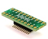 DIP-22 (0.3" width, 0.1" pitch) to SOIC-22 Narrow (1.27mm pitch, 150/200 mil body) Adapter