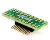DIP-22 (0.3" width, 0.1" pitch) to SOIC-22 Wide (1.27mm pitch, 300 mil body) Adapter DIP-22 (0.3" width, 0.1" pitch) to SOIC-22 Wide (1.27mm pitch, 300 mil body) Adapter
