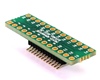DIP-26 (0.3" width, 0.1" pitch) to SOIC-26 Narrow (1.27mm pitch, 150/200 mil body) Adapter