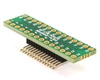 DIP-28 (0.3" width, 0.1" pitch) to SOIC-28 Wide (1.27mm pitch, 300 mil body) Adapter DIP-28 (0.3" width, 0.1" pitch) to SOIC-28 Wide (1.27mm pitch, 300 mil body) Adapter