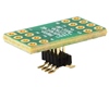DIP-08 (DIP-8) (0.6" width, 0.1" pitch) to SOIC-8 Narrow (1.27mm pitch, 150/200 mil body) Adapter