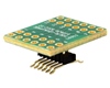 DIP-12 (0.6" width, 0.1" pitch) to SOIC-12 Wide (1.27mm pitch, 300 mil body) Adapter