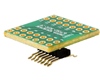 DIP-14 (0.6" width, 0.1" pitch) to SOIC-14 Wide (1.27mm pitch, 300 mil body) Adapter