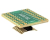 DIP-18 (0.6" width, 0.1" pitch) to SOIC-18 Wide (1.27mm pitch, 300 mil body) Adapter
