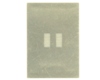 Dual Row 0.4mm Pitch 30-Pin Connector Stencil