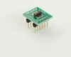 Dual Row 1.00mm Pitch 12-Pin Male Header to DIP-12 Adapter