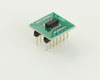 Dual Row 1.00mm Pitch 14-Pin Female Header to DIP-14 Adapter