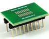 Dual Row 1.00mm Pitch 18-Pin to DIP-18 Adapter