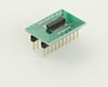 Dual Row 1.00mm Pitch 20-Pin Female Header to DIP-20 Adapter