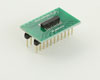 Dual Row 1.00mm Pitch 22-Pin Female Header to DIP-22 Adapter