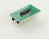 Dual Row 1.00mm Pitch 24-Pin Female Header to DIP-24 Adapter