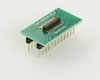 Dual Row 1.00mm Pitch 24-Pin Male Header to DIP-24 Adapter