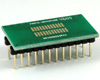 Dual Row 1.00mm Pitch 24-Pin to DIP-24 Adapter