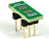 Dual Row 1.27mm Pitch  6-Pin to DIP-6 Adapter