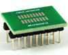 Dual Row 1.27mm Pitch 18-Pin to DIP-18 Adapter