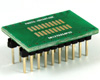 Dual Row 1.27mm Pitch 20-Pin to DIP-20 Adapter
