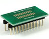 Dual Row 1.27mm Pitch 24-Pin to DIP-24 Adapter