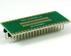 Dual Row 1.27mm Pitch 40-Pin to DIP-40 Adapter