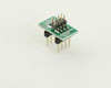 Dual Row 2.00mm Pitch  8-Pin Male Header to DIP-8 Adapter