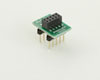 Dual Row 2.00mm Pitch 10-Pin Female Header to DIP-10 Adapter