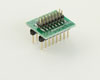 Dual Row 2.00mm Pitch 16-Pin Male Header to DIP-16 Adapter