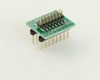 Dual Row 2.00mm Pitch 16-Pin Male Header to DIP-16 Adapter