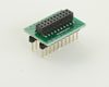 Dual Row 2.00mm Pitch 20-Pin Female Header to DIP-20 Adapter