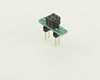 Dual Row 2.54mm Pitch  4-Pin Female Header to DIP-4 Adapter