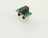 Dual Row 2.54mm Pitch  8-Pin Female Header to DIP-8 Adapter