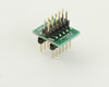 Dual Row 2.54mm Pitch 12-Pin Male Header to DIP-12 Adapter