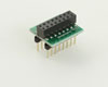 Dual Row 2.54mm Pitch 16-Pin Female Header to DIP-16 Adapter