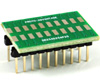 Dual Row 2.54mm Pitch 20-Pin to DIP-20 Adapter