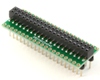 Dual Row 2.54mm Pitch 40-Pin Female Header to DIP-40 Adapter