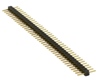 1.00 mm 40 pin Vertical Male Header Through Hole Gold