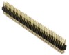 1.27 mm 80 pin Vertical Male Header Through Hole Gold