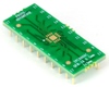 QFN-16 to DIP-20 SMT Adapter (0.5 mm pitch, 1.5 x 1.5 mm pad) Compact Series