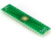 QFN-32 to DIP-36 SMT Adapter (0.5 mm pitch, 5 x 5 mm body) Compact Series