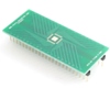 QFN-44 to DIP-48 SMT Adapter (0.5 mm pitch, 7 x 7 mm body, 3.3 x 3.3 mm pad)