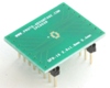 LFCSP-16 to DIP-16 SMT Adapter (0.4 mm pitch, 2.6 x 1.8 mm body)