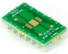 MSOP-10 to DIP-14 SMT Adapter (0.5 mm pitch, 3.0 x 3.0 mm body) Compact Series